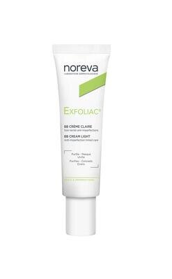 Тональний крем Noreva Exfoliaс BB для обличчя, бежевий, матуючий, 30 мл