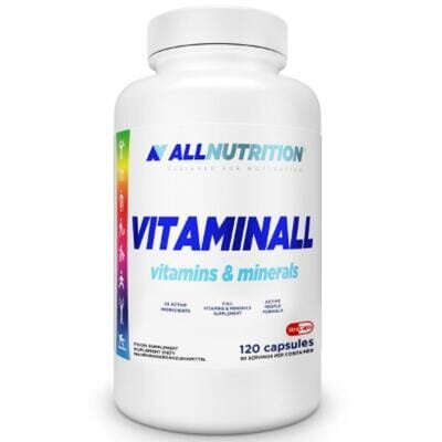 Вітамінно-мінеральний комплекс Allnutrition Vitaminall, 120 капсул