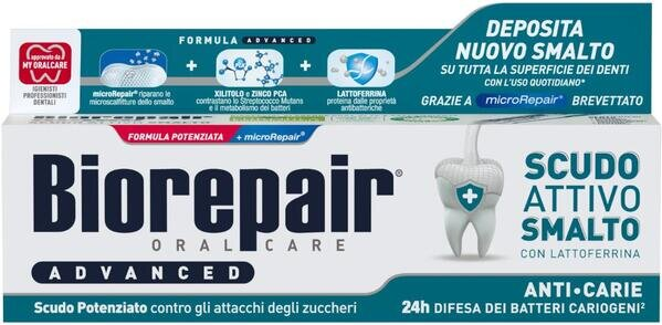 Зубна паста Biorepair Advanced Досконалий захист, 75 мл