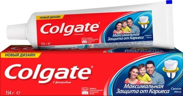 Зубна паста Colgate Максимальний захист від карієсу Свіжа м'ята, 100 мл