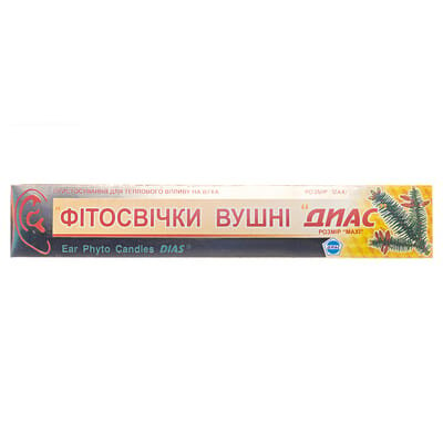 Фітосвічки Діас Маxi палички вушні №1