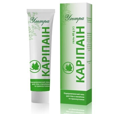 Каріпаін Ультра гель д/тіла по 40 г у тубах