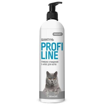 Шампунь ProVET Profiline PR242205 глибоке очищення з алое для котів, 300 мл
