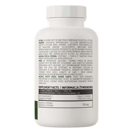 N-ацетил-L цистеїн OstroVit NAC, 120 таблеток