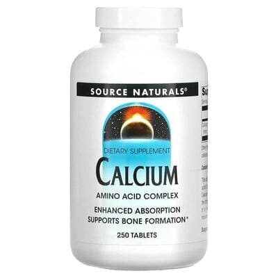 Кальцій Source Naturals Calcium, 250 таблеток