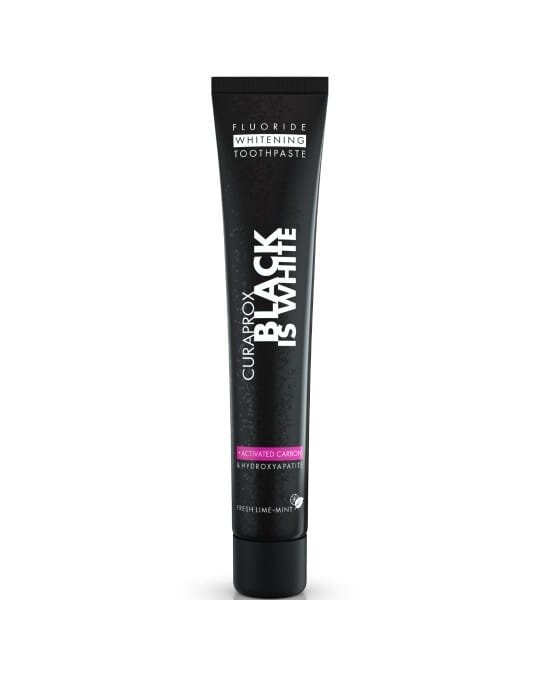 Зубна паста Curaprox Black is White відбілююча з активованим вугіллям, 90 мл