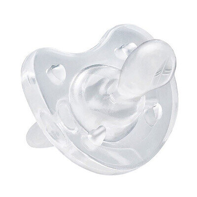 Пустушка силіконова Chicco Physio Soft (01808.01), від 0 до 6 місяців, 1 шт
