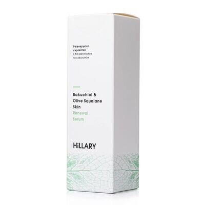 Сироватка для обличчя Hillary Bakuchiol & Olive Squalane Skin Renewal Serum з біо-ретинолом та скваланом, 30 мл
