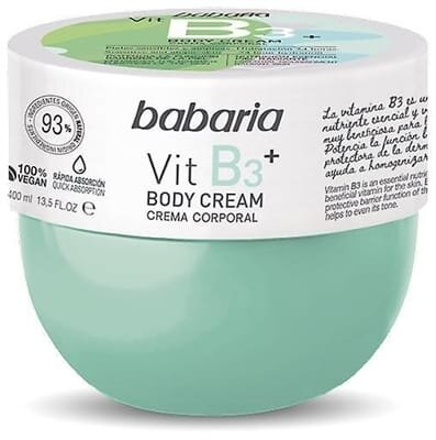 Крем для тіла Babaria Vit B3+, 400 мл