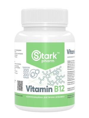 Вітамін B12 Stark Pharm Vitamin B12 50 мкг, 200 таблеток