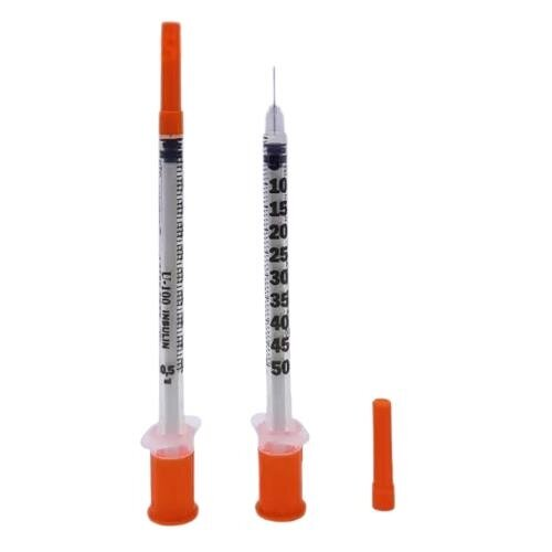 Шприц інсуліновий 0,5 мл Insumed 31G (0,25 х 8 мм), 1 штука