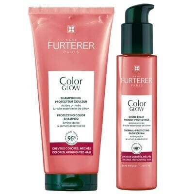 Набір Rene Furterer Color Glow Set ЗСяйво фарбованого волосся (Шампунь 200 мл + Крем 100 мл)