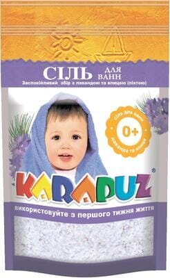 Сіль для ванн Karapuz Карапуз Лаванда та ялиці, 500 г