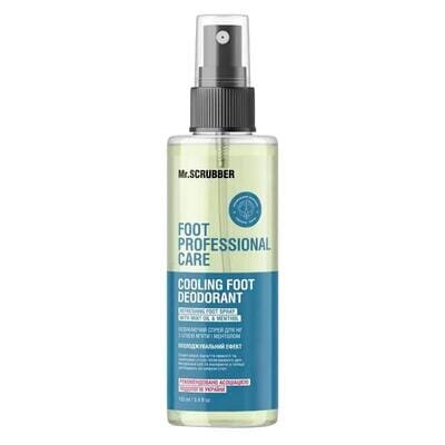Спрей для ніг MR.Scrubber Foot Professional Care освіжаючий з олією м‘яти і ментолом, 100 мл