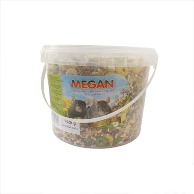 Корм Megan для щурів та мишей, 1 л відро