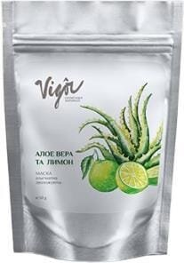 Маска альгінатна Vigor Алое вера-лимон зволожуюча, 50 г