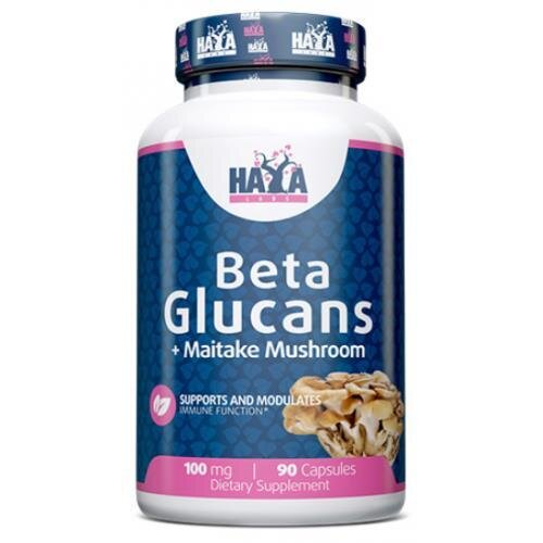 Бета-глюкани Haya Labs Beta Glucans 100 мг, 90 капсул