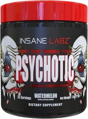 Передтренерувальний комплекс Insane Labz Psychotic Кавун, 247 г