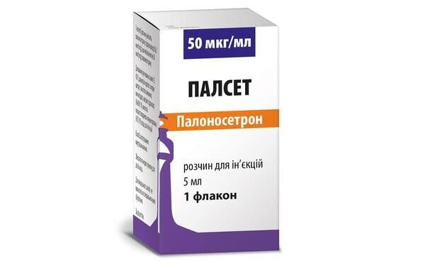 Палсет розчин д/ін. 50 мкг/мл по 5 мл №1 у флак.
