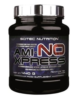 Амінокислота Scitec Nutrition Ami-NO Xpress, персиковий чай з льодом, 440 г