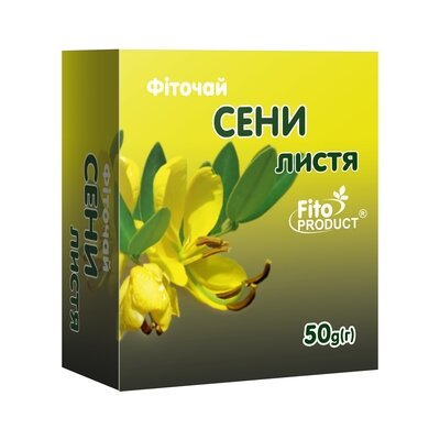 Фіточай Фітопродукт Сени листя по 50 г
