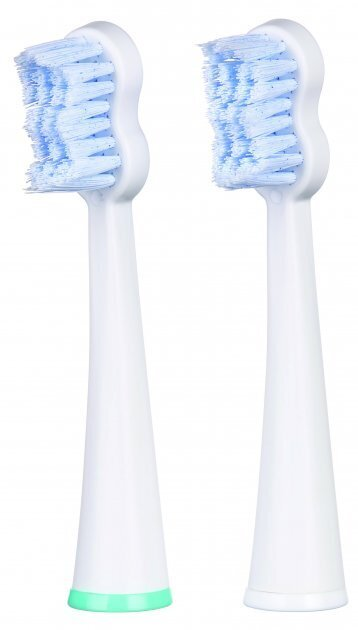 Насадки для електричної зубної щітки Edel White EW-SG2W, 2 штуки