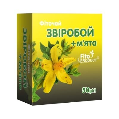 Фіточай Фітопродукт Звіробій і м'ята по 50 г