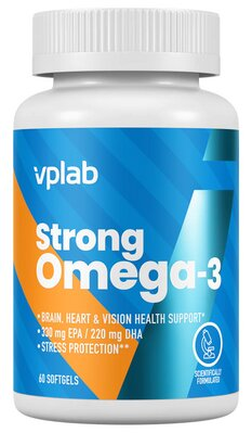Омега-3 VPLab Strong Omega-3 капсули №60