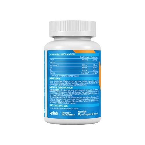 Омега-3 VPLab Strong Omega-3 капсули №60