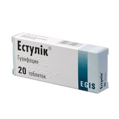 Естулік таблетки по 1 мг №20 (10х2)