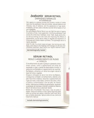 Сироватка для обличчя Babaria Retinol з ретинолом, 30 мл