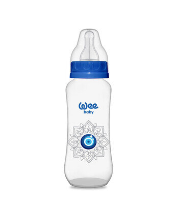 Пляшечка для годування Wee Baby Classic PP Evil Eye (269) 0-6 місяців, силіконова соска №1, 270 мл