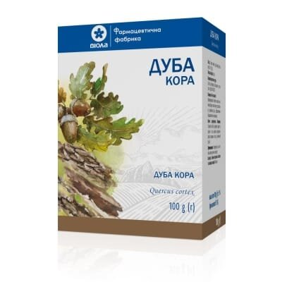 Дуба кора по 100 г у пач. з внут. пак.