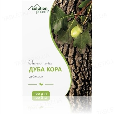 Дуба кора по 100 г у пач. з внут. пак.