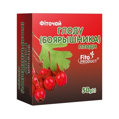 Фіточай Фітопродукт Глоду плоди по 50 г