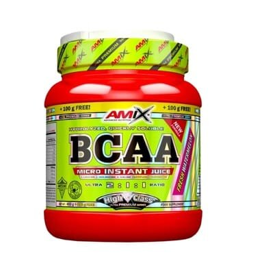 Амінокислоти Amix Nutrition BCAA Micro Instant Juice грейпфрутовий лимонад 400 г + 100 г