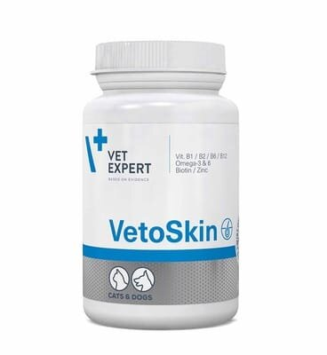 ВетоСкін VetExpert VetoSkin для собак та кішок, 90 капсул
