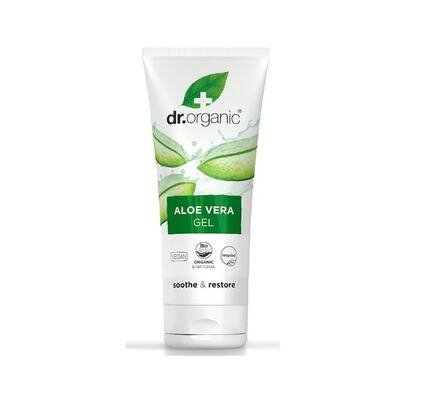 Гель для тіла Dr. Organic з алое вера заспокійливий та відновлюючий, 200мл