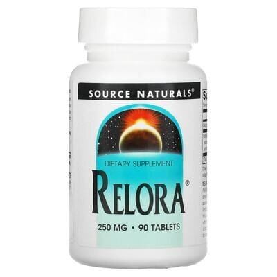 Зниження рівня кортизолу Source Naturals Relora 250 мг, 90 таблеток