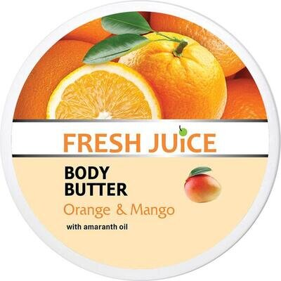Крем-олія для тіла Fresh Juice Orange & Mango, 225 мл