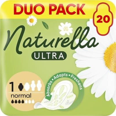 Прокладки гігієнічні Naturella Ultra Normal 4 краплі, 20 шт