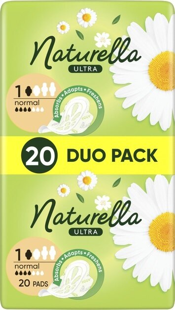 Прокладки гігієнічні Naturella Ultra Normal 4 краплі, 20 шт