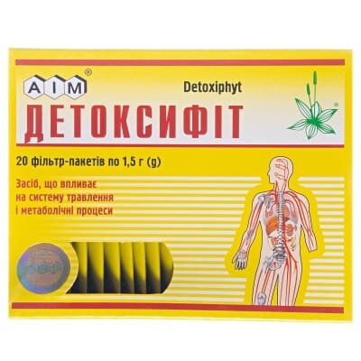 Детоксифіт збір по 1.5 г №20 у філ.-пак.