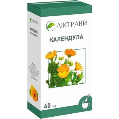Календули квітки по 40 г у пач.