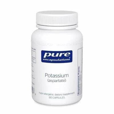Калій (аспартат) Pure Encapsulations Potassium (aspartate), 90 капсул