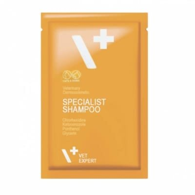 Шампунь для собак та кішок VetExpert Specialist 201224 антибактеріальний, протигрибковий, 15 мл