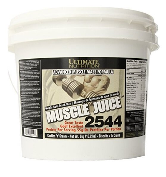 Гейнер Ultimate Nutrition Muscle Juice 2544, печиво-крем, 6000 г