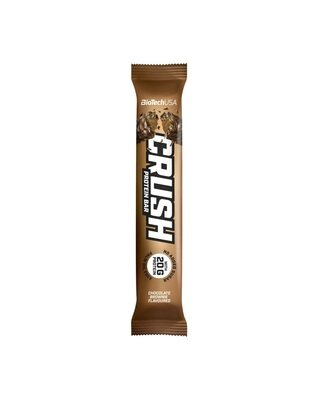 Батончик протеїновий Biotech Crush protein bar cookies and cream, 64 г