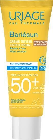 Крем тональний сонцезахисний Uriage Bariesun, тон золотистий, SPF 50+, 50 мл