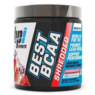 Амінокислоти BPI Sports Best BCAA Shredded фруктовий пунш, 275 г